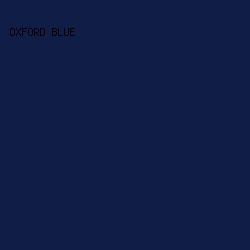101d47 - Oxford Blue color image preview