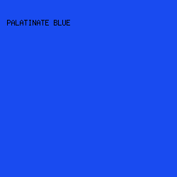 194BF0 - Palatinate Blue color image preview