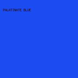 1B4CF1 - Palatinate Blue color image preview