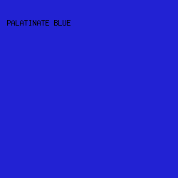 2222D3 - Palatinate Blue color image preview