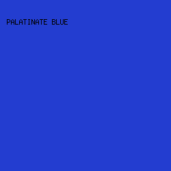 233DD0 - Palatinate Blue color image preview