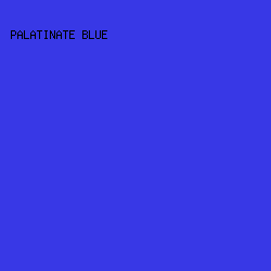 3838E6 - Palatinate Blue color image preview