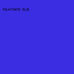 3A2DE2 - Palatinate Blue color image preview