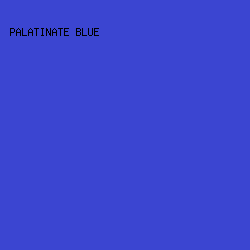 3B45D1 - Palatinate Blue color image preview