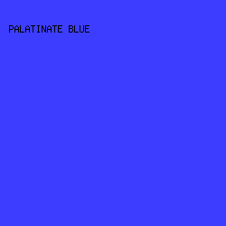 3D3DFF - Palatinate Blue color image preview