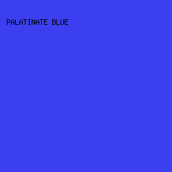 3b3fef - Palatinate Blue color image preview