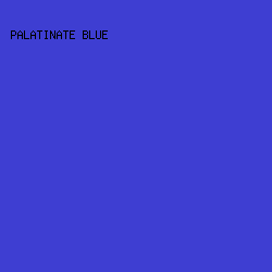 3e3ed2 - Palatinate Blue color image preview