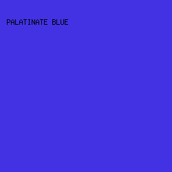 4232e4 - Palatinate Blue color image preview