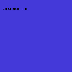 4439D9 - Palatinate Blue color image preview