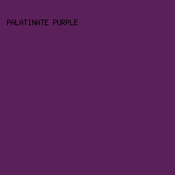 5B205A - Palatinate Purple color image preview