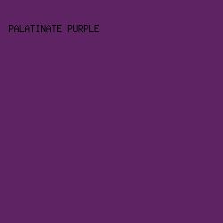 5e2363 - Palatinate Purple color image preview