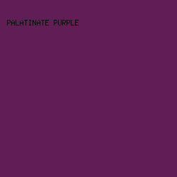 611d56 - Palatinate Purple color image preview