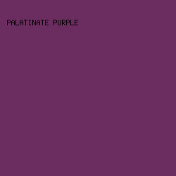 6B2D5F - Palatinate Purple color image preview