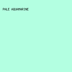 B3FFE1 - Pale Aquamarine color image preview