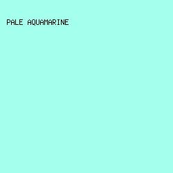 a4ffec - Pale Aquamarine color image preview