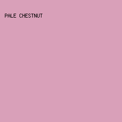 D9A0B9 - Pale Chestnut color image preview