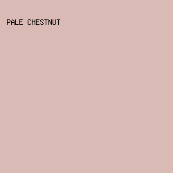 D9BAB4 - Pale Chestnut color image preview