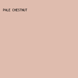DFBCAE - Pale Chestnut color image preview