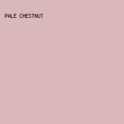 dab7b8 - Pale Chestnut color image preview