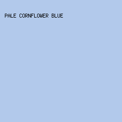 B2C9EB - Pale Cornflower Blue color image preview