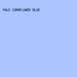 acc4ff - Pale Cornflower Blue color image preview