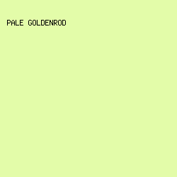 E3FCA9 - Pale Goldenrod color image preview