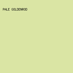 dae5a4 - Pale Goldenrod color image preview
