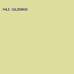 dddd9c - Pale Goldenrod color image preview