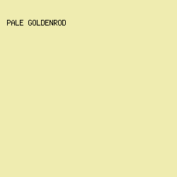 efecb0 - Pale Goldenrod color image preview