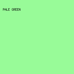 98FB98 - Pale Green color image preview