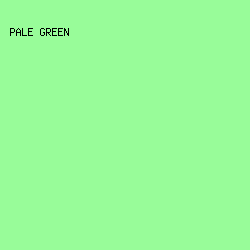 98fc99 - Pale Green color image preview
