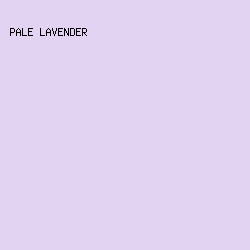 e1d3f1 - Pale Lavender color image preview