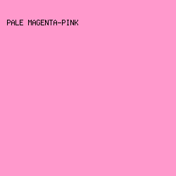 ff99cc - Pale Magenta-Pink color image preview