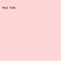 FFD4D4 - Pale Pink color image preview
