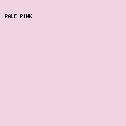 f1d4df - Pale Pink color image preview
