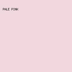 f1d7de - Pale Pink color image preview