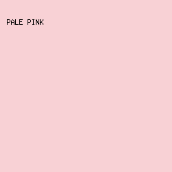 f8d1d5 - Pale Pink color image preview