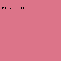dc7489 - Pale Red-Violet color image preview