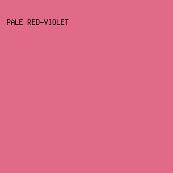 e26a89 - Pale Red-Violet color image preview