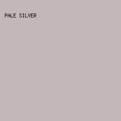 C4B7B8 - Pale Silver color image preview