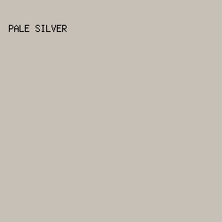 C7C0B7 - Pale Silver color image preview