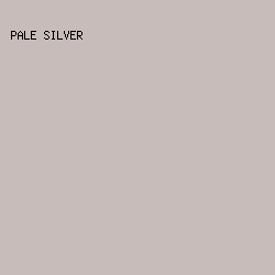 C8BCBA - Pale Silver color image preview