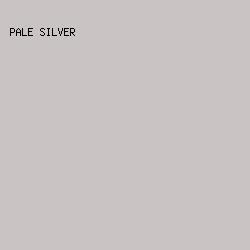 C9C4C3 - Pale Silver color image preview