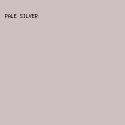 CDC0C0 - Pale Silver color image preview