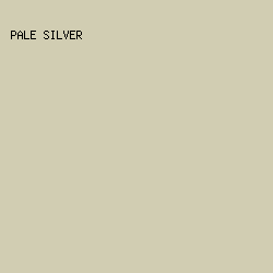 D1CDB2 - Pale Silver color image preview