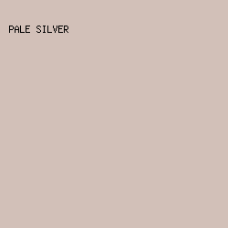 D2C0B8 - Pale Silver color image preview