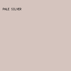 D5C4BE - Pale Silver color image preview