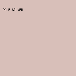 D8BFB9 - Pale Silver color image preview