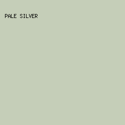 c5ceb8 - Pale Silver color image preview