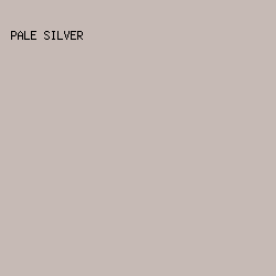 c6bab5 - Pale Silver color image preview